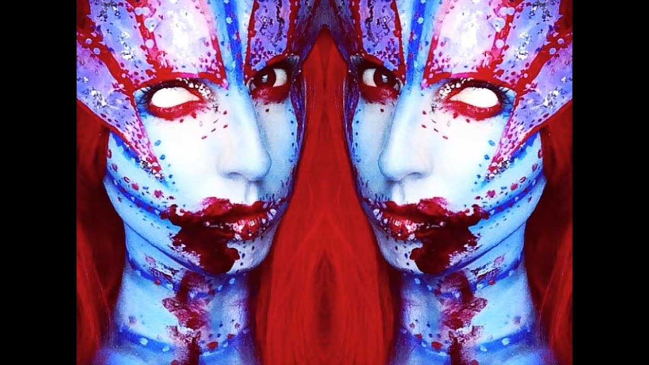 HALLOWEEN MAKE UP TUTORIAL SCARY MERMAID YouTube