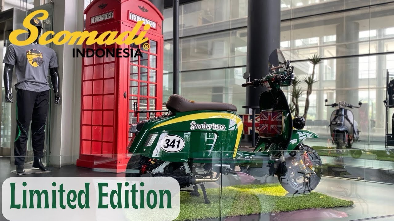 Keliling Showroom Scomadi Indonesia |Ready Limited Edition Frank Sanderson Series|