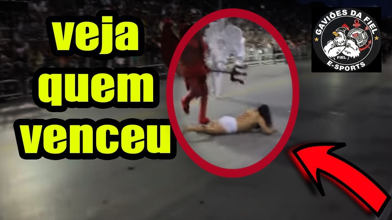 palavra do dia na bíblia ESCLARECIMENTO: Enredo da Gaviões mostra Jesus e sata