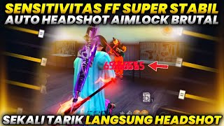 SENSITIVITAS FF SUPER STABIL⚙️📲BONGKAR SENSITIVITAS FF AUTO HEADSHOT TERBARU + DPI TERBAIK 2026