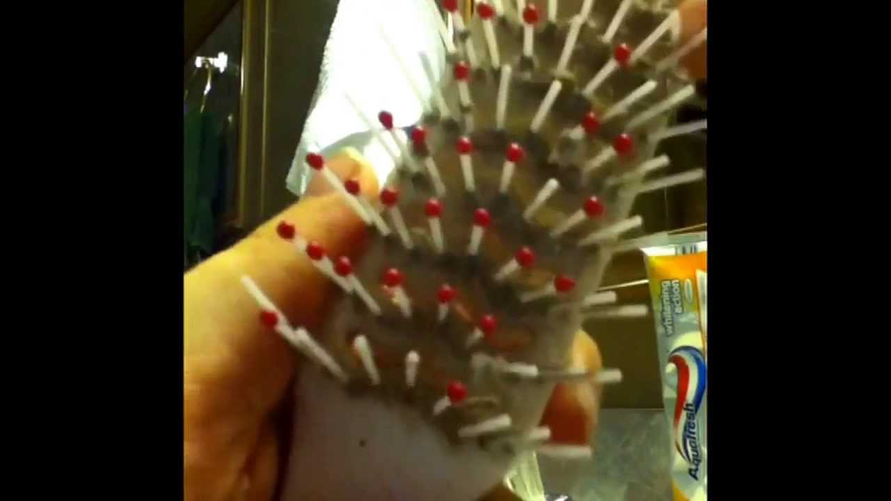 How to get Hair out of your hairy brushes?! YouTube