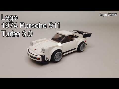 레고 자동차 시리즈 1974 포르쉐 911 터보 3.0 LEGO 1974 Porsche 911 Turbo 3.0 no.75895 #lego #레고 #porsche #포르쉐