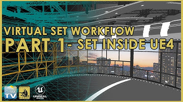 🎥 Unreal Engine Virtual production Workflow   Part 1 (Getting the set in Engine)