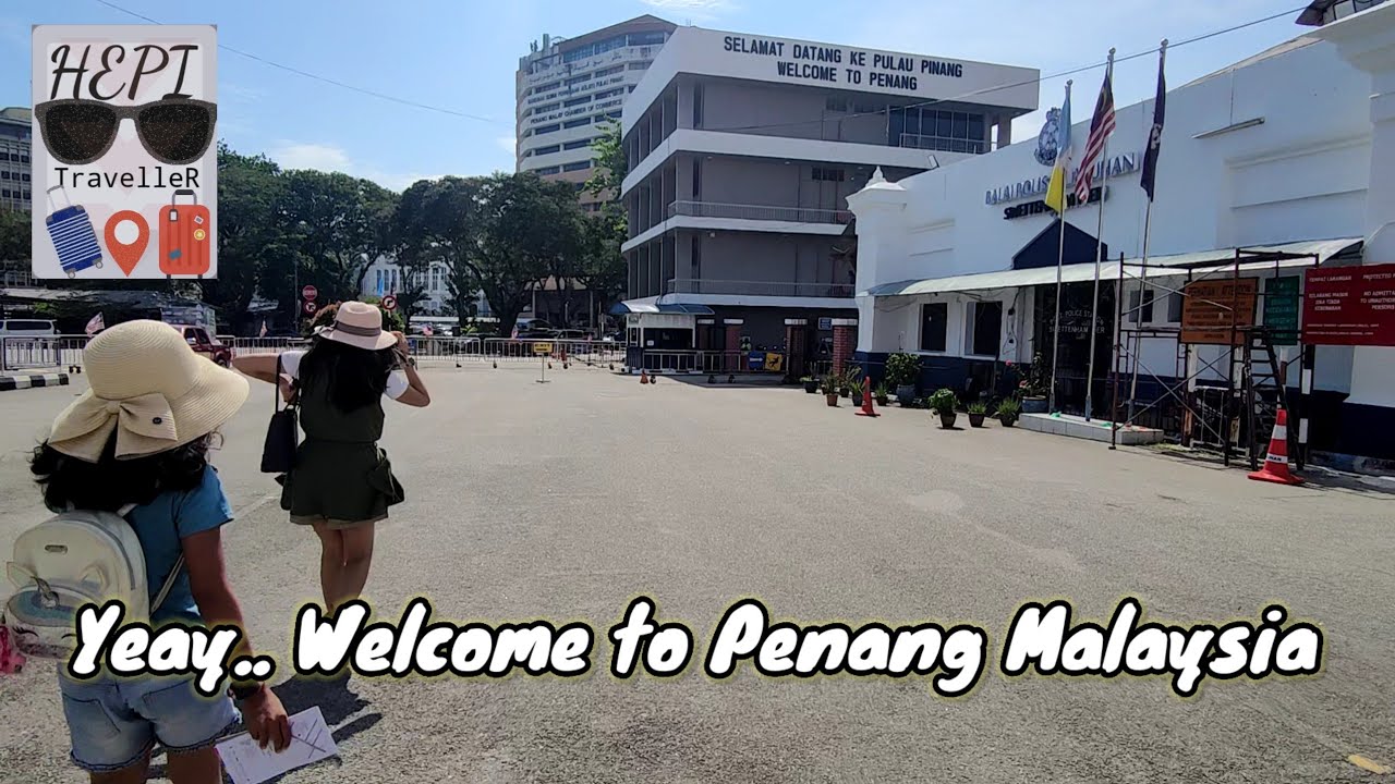 Welcome To Penang Island | Cruise Day 2 HEPI walk around Swettenham Pier Penang Malaysia