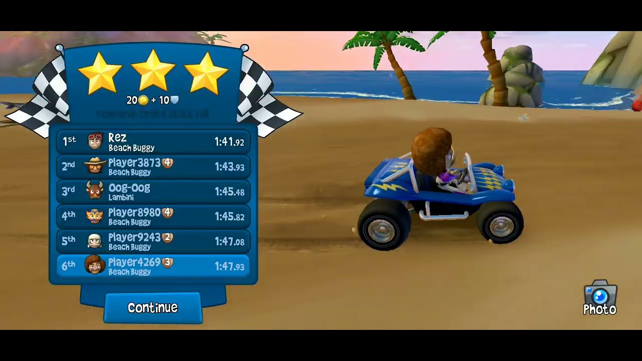 My BB Racing 2 Gameplay.....