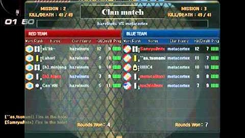 Sudden Attack NA metacortex vs hazelnuts (fraps 요청) - Samryu CP second round