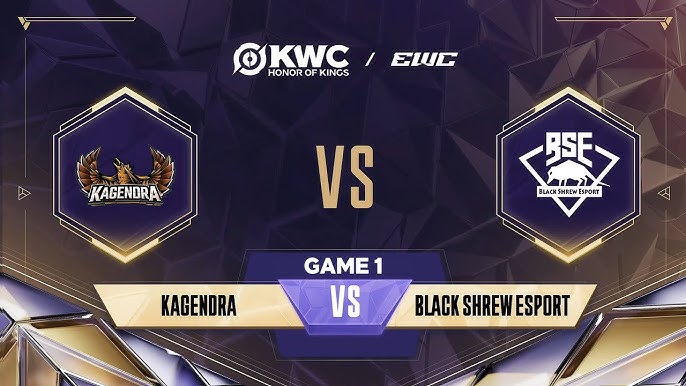 KWC 2025 (Group Stage) GAME 1 - 🇮🇩 KAGENDRA (0) - (1) 🇲🇾 BLACK SHREW ESPORT - YouTube