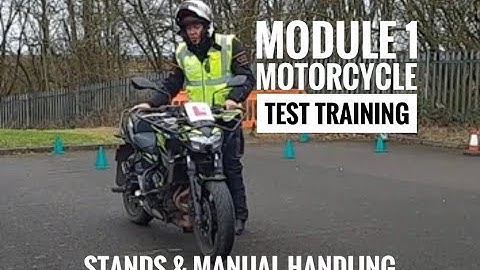 Stands & Manual Handling. Motorcycle module 1 DAS. Easy when you know how!