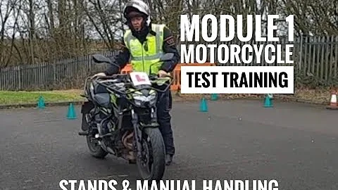 Stands & Manual Handling. Motorcycle module 1 DAS. Easy when you know how!