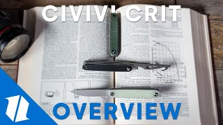 CIVIVI Crit | Knife Overview by Blade HQ Shorts 5,920 views 2 years ago 1 minute, 37 seconds