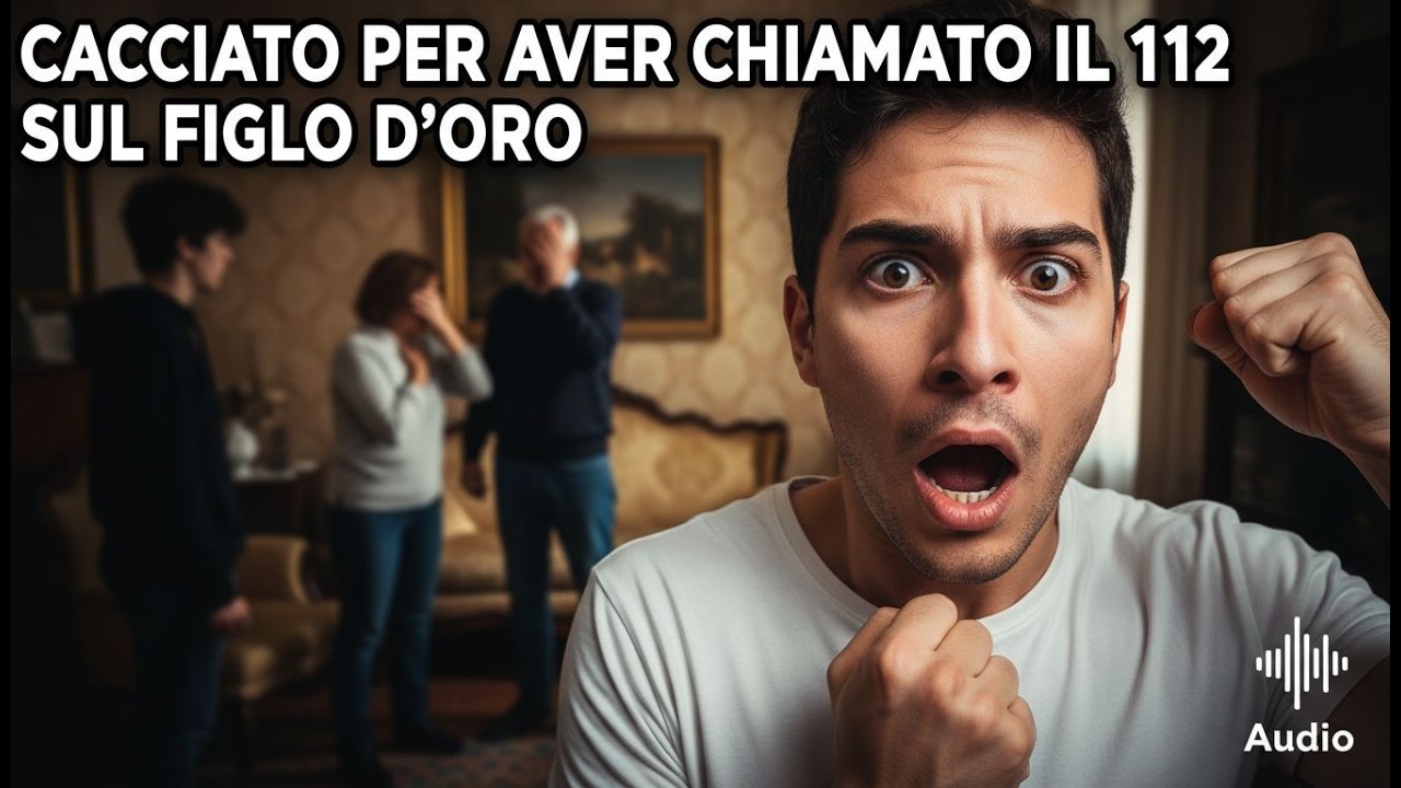 Cacciato dai Genitori per Aver Chiamato il 112 sul Figlio d'Oro – Ma Lui Ha Reagito con la Verità...