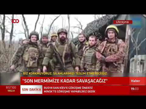 Ukrayna askerleri: Son mermimize kadar savaşacağız