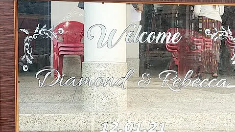 Diamond weds Rebecca