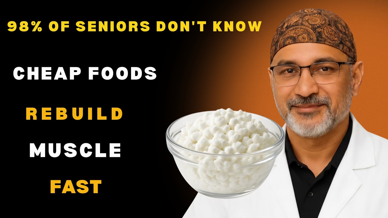 Over 60? Eat These 7 Cheap High-Protein Foods to Build Muscle Fast