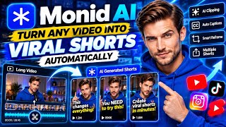 Full Monid AI Review — Turn Any Video Into Viral Shorts Automatically Update
