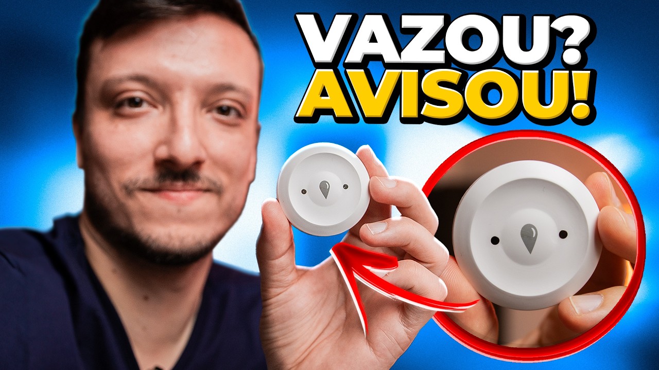 Testei o SENSOR de VAZAMENTO de Água do AliExpress | Casa Inteligente