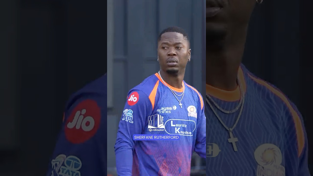 A todfod innings by Sherfane at Wankhede 🔥 | #MumbaiIndians | #MILive Delivered by MilkBasket