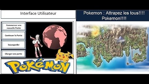 POKEMON WITH EXCEL ET VBA GAMEPLAY