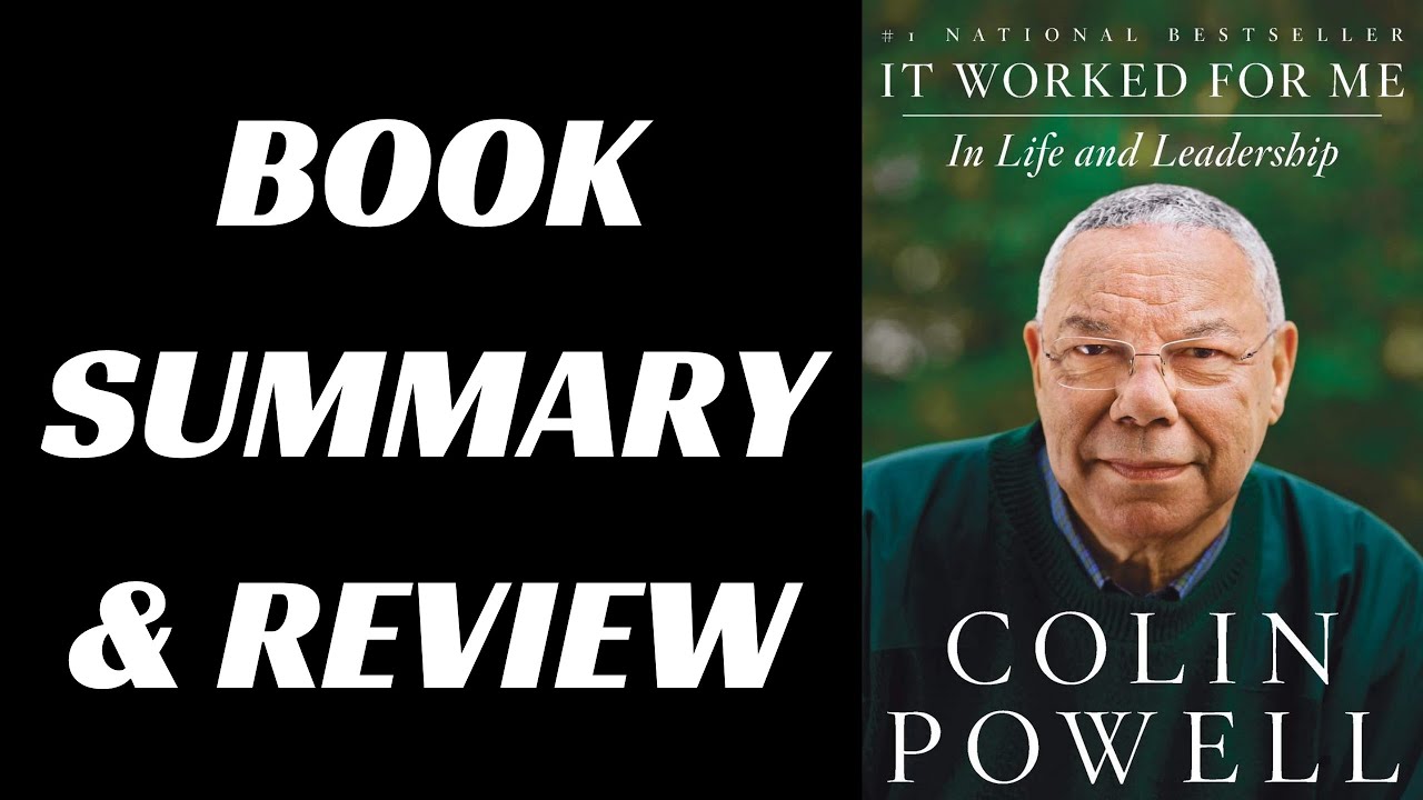 It Worked for Me by Colin Powell with Tony Koltz | Book Summary - YouTube