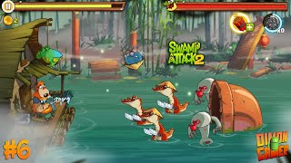 Прохождение игры Swamp Attack 2 (Android) #6 (Обезьяны наступают)