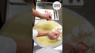 【まるで花束】マリオンの１Lホイップクリームクレープ Crepe legend / Japanese Street Food #Shorts