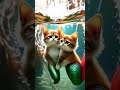 La gata sirena 🧜♀️ #cat #ai #fyp