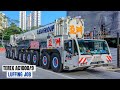 Asiagroup | Terex AC1000 HA50 luffing | Counterweight Setup