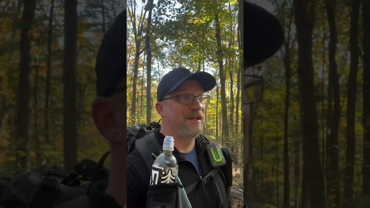 Hurricane damage at Charles Deam Wilderness area. 