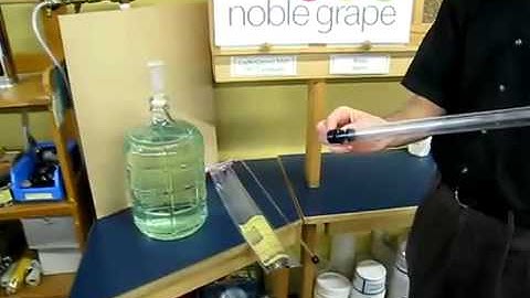Noble Grape Winemaking: Auto-Siphon