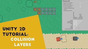 Collision Layers in Unity 2D - Tank game tutorial P5