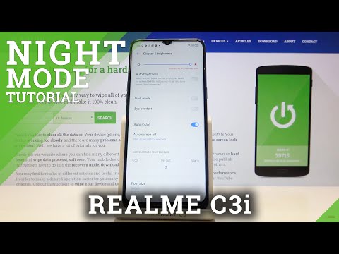How to Enable Night Mode on REALME C3i – Enable Dark Mode