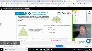 7-7 Surface Area of Pyramids