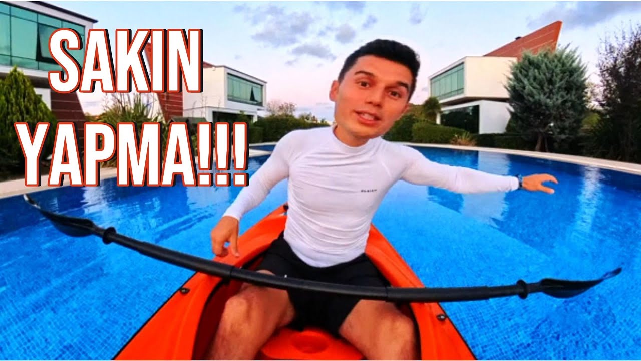 Dikkat! İzlemeden kano yapma! 🚣‍♂️ Eğlenceli Soru-Cevap & Kürek Taktikleri