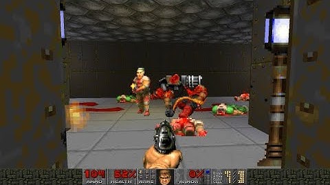 Doom 2: First attempt of this map bob372 made - UV & Commentary guest starring Mrs. Clippy good time