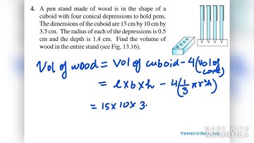 Q4 Ex 13.2 CLass 10 NCERT Solution|| Chapter- Surface Area and Volume
