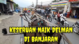 Naik Delman di Banjaran! Serunya Jalan-Jalan Tradisional di Tengah Kota Ramai 🐴🚗”