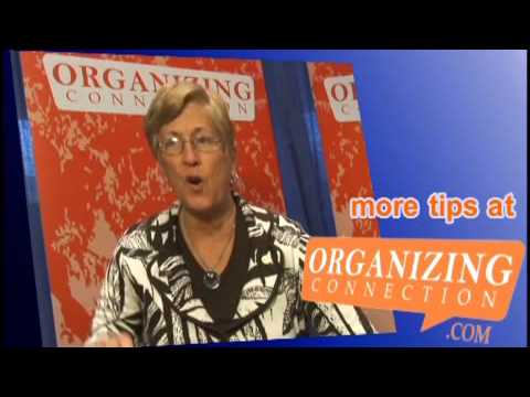 Mo Osborn - Organizing tip with business card pock...