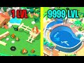 NEW ZOO & ANIMALS UNLOCKED Max Level Rare Dolphin Evolution in Idle Zoo Tycoon! (9999+ Level Zoo!)
