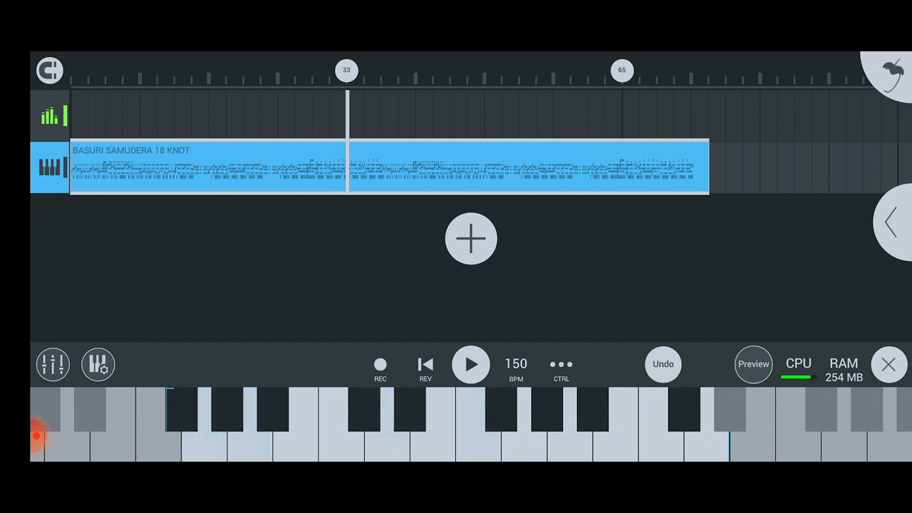 Basuri samudera 18 knot