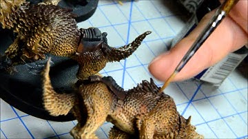 How to Paint: Space Wolves Thunderwolves Part 1 of 2