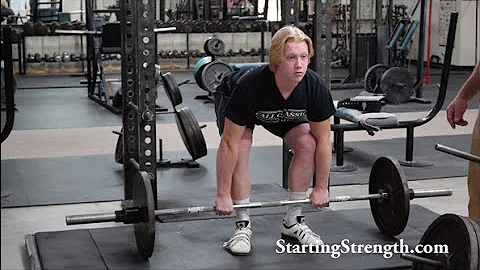 Deadlift Stance | On the Platform