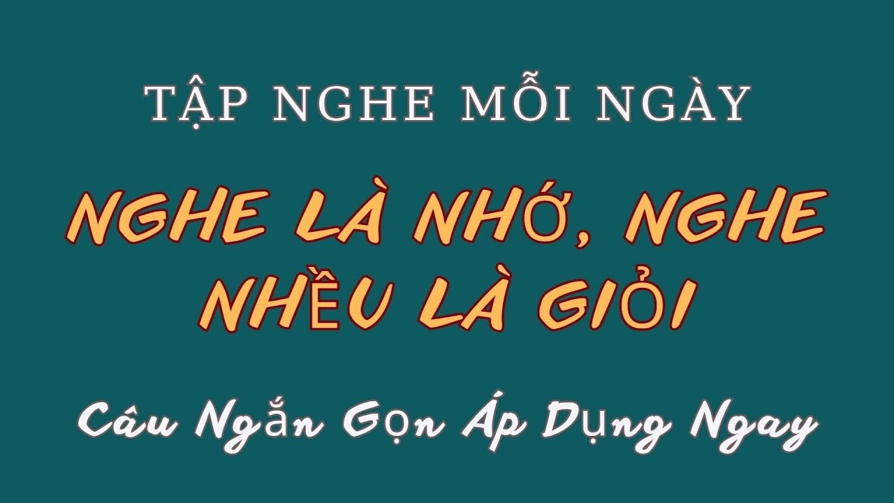 Bí Quyết Nói Lưu Loát Như Người Bản Xứ | 120 Câu Mọi Tình Huống