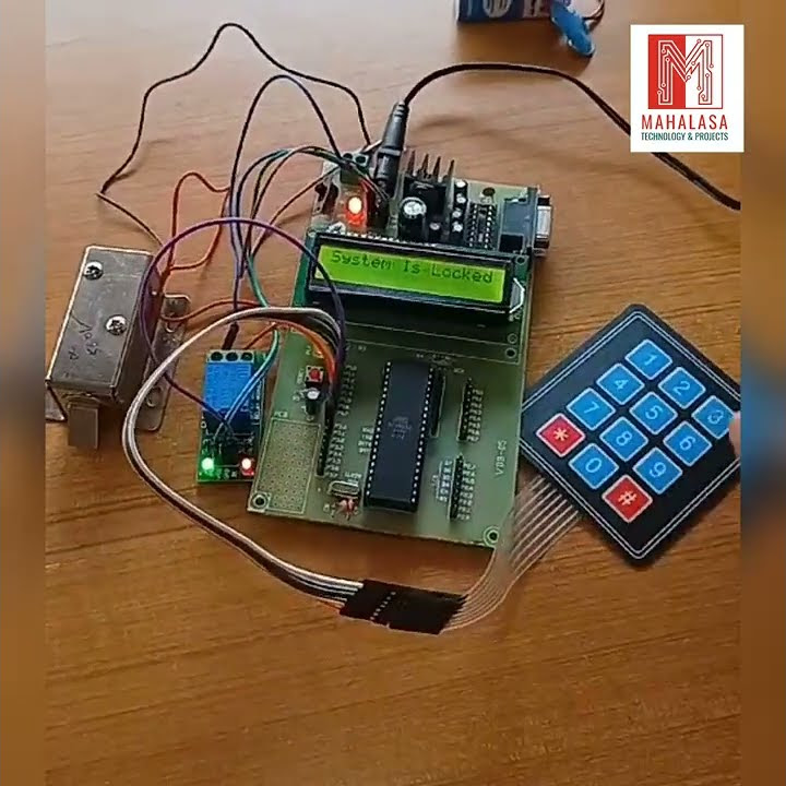 Password Based Door Lock System using 8051 Microcontroller ...