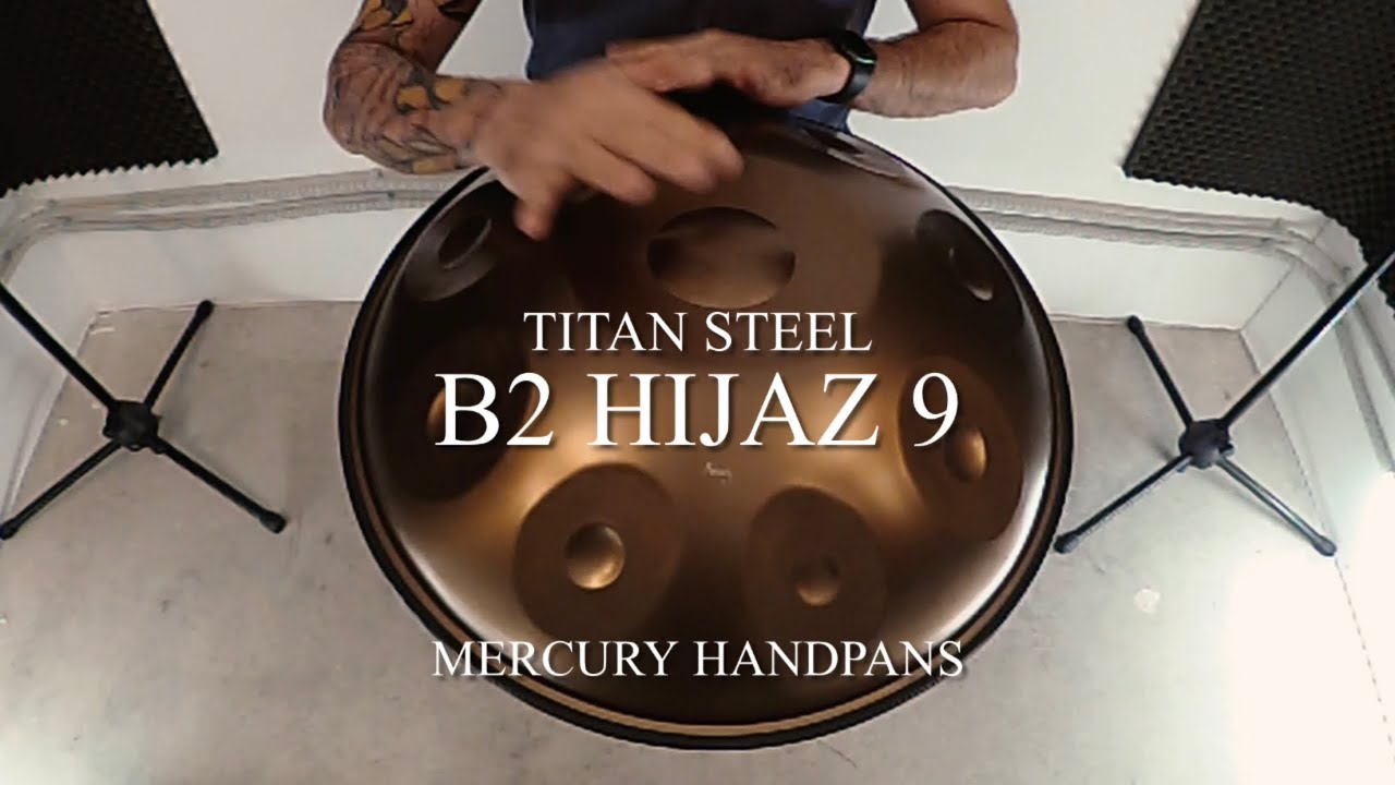 Mercury B2 Hijaz 9 (Handpan / Pantam / Sound Sculpture)