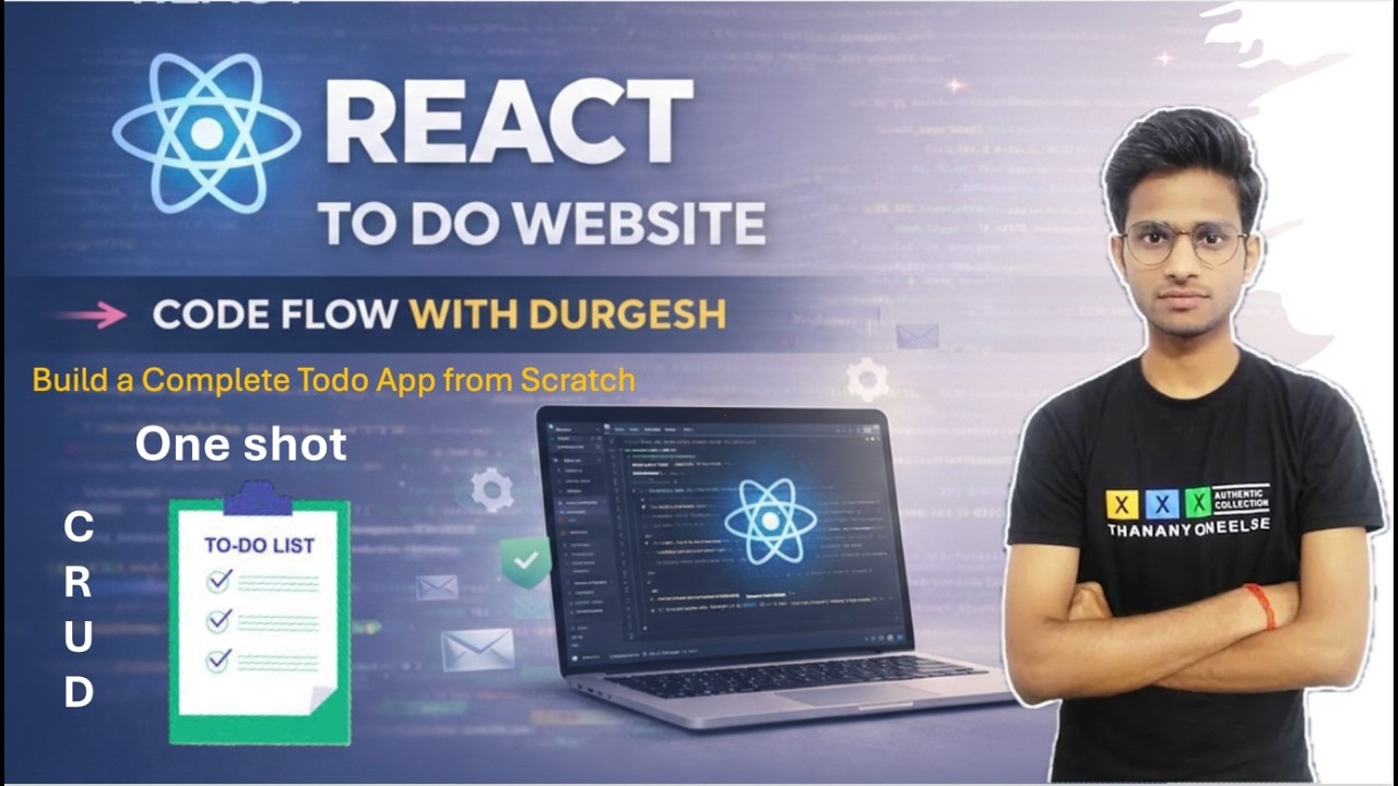 React To-Do App Tutorial | Build a Todo List with CRUD in React JS ...