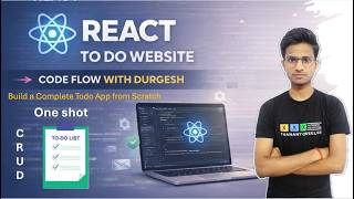 React To-Do App Tutorial | Build a Todo List with CRUD in React JS | Frontend Project