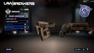 LawBreakers Weapons Skins