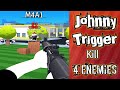 Johnny Trigger Sniper Gameplay M4A1 Gun Kill 4 Enemies