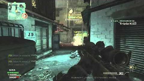 MW3 | 3 Kills 1 Bullet