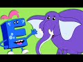 E for Elephant - Alphabet Monsters | Learn English Alphabet | ABC Monsters